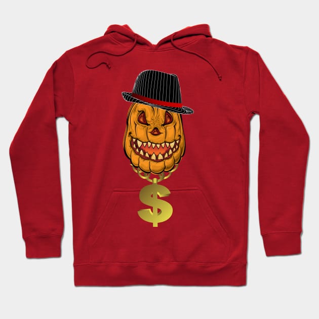 Ganster Pumpkin Hoodie by Imutobi